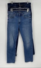 Lote de 2 Jeans Reto Azul Masculino Lucky Brand Calvin Klein Tamanho 32X32 comprar usado  Enviando para Brazil