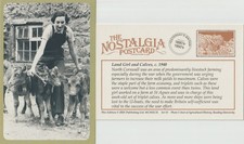 Postcard land girl for sale  CHESTER