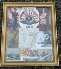 Vintage framed lithograph for sale  PRESTON