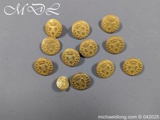 Military gilt brass for sale  UK
