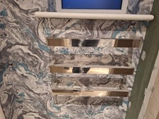 Set contemporary chrome for sale  ROYSTON