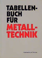 Tabellenbuch metalltechnik gebraucht kaufen  Berlin