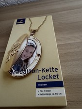 Medaillon kette vergoldet gebraucht kaufen  Frankfurt am Main