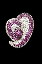 Anello cuore argento usato  Palermo
