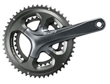 Usado, Shimano Tiagra 36/52 KRG dentes 170 mm FC-4700 com eixo fixo preto comprar usado  Enviando para Brazil