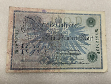 100 mark 1908 gebraucht kaufen  Sonthofen