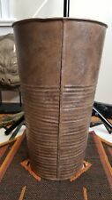 Tall brown galvanized for sale  Stafford