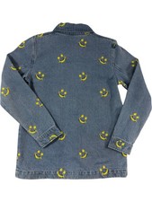 Raised denim smiley for sale  UK