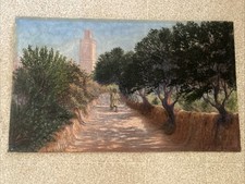 Tableau orientaliste signé d'occasion  Six-Fours-les-Plages