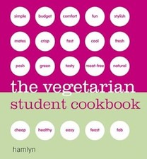 Vegetarian student cookbook for sale  UK