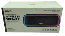 Alto-falante sem fio Bluetooth DOSS SoundBox Pro à prova d'água cores mistas portátil comprar usado  Enviando para Brazil