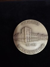MEDALHA DE BRONZE ARTE 25 ANOS CAIXA AGRÍCOLA DE AROUCA comprar usado  Enviando para Brazil