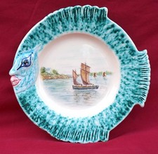 French faience fish d'occasion  Auray