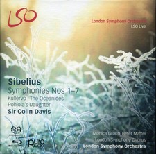 Sibelius symphonies sacd usato  Milano