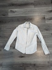 Camisa masculina Aeropostale manga longa com botões branca grande 100% algodão XS formal comprar usado  Enviando para Brazil
