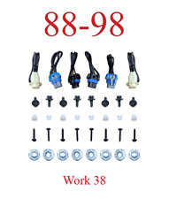 Kit de instalação 88 98 caminhão de trabalho para grelha Silverado 38 peças luzes laterais e de cabeça de estacionamento comprar usado  Enviando para Brazil