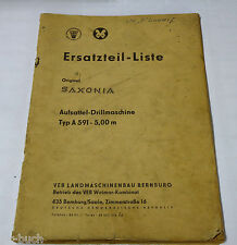 Teilekatalog veb saxonia gebraucht kaufen  Jever
