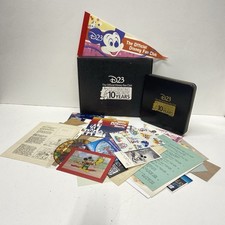 Disney D23 Oficial Fan Club Aniversario Conjunto Artículos Coleccionables segunda mano  Embacar hacia Mexico