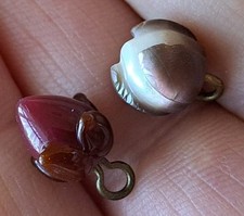 Ancien bouton verre d'occasion  Guer