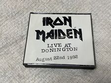 Usado, Iron Maiden raro oficial PROMO Live at Donington 1992 Itália 2CD estojo gordo comprar usado  Enviando para Brazil