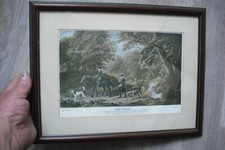 Old hunting scene for sale  NEW MILTON