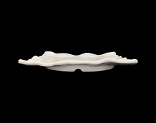 Squared ruffled white for sale  Scranton