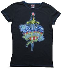 Bravado Official Harley Davidson Merchandise USA Corazón Dagger Tatuaje Camisa M comprar usado  Enviando para Brazil