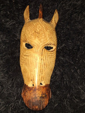 Wooden giraffe mask for sale  NUNEATON