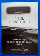 R.e.m. bow letter for sale R.e.m. bow letter for sale  WALTON ON THE NAZE