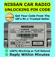 Usado, ✅Código de rádio Nissan Daewoo Micra Note Qashqai Almera Juke Connect desbloqueio rápido✅ comprar usado  Enviando para Brazil