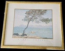 Framed antibes monet for sale  Myrtle Beach