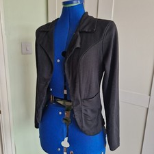 Black boohoo blazer for sale  LONDON