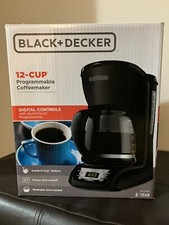 Cafeteira digital BLACK+DECKER 12 xícaras, programável, filtro de cesta lavável.. comprar usado  Enviando para Brazil