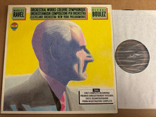 CBS 79404 Ravel Orchestral Music Pierre Boulez  Cleveland Orchestra 4 LP Box Set comprar usado  Enviando para Brazil
