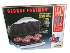 George Foreman Jumbo tamanho familiar GR30CB caixa aberta novo em folha comprar usado  Enviando para Brazil