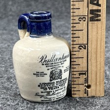 Antiga Mini Ballantines Melhor Garrafa de Uísque Escocês Misturada Cerâmica Fóssil ESCÓCIA comprar usado  Enviando para Brazil