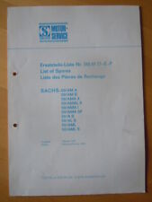 Sachs ersatzteilliste 1974 gebraucht kaufen  Wiesloch