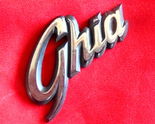 Ghia chrome black for sale  STAFFORD
