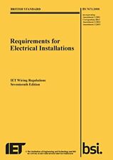 Requirements electrical instal for sale  UK