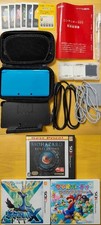 Usado, Console Nintendo 3DS azul CTR-001 com estojo carregador suporte caneta 4GB SD 3 jogos comprar usado  Enviando para Brazil