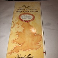 1989 royal mint for sale  TONBRIDGE