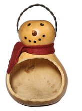 Snowman made gourd for sale  Ellwood City