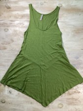 Usado, Vestido regata azul canoa verde algodão orgânico feminino tamanho grande comprar usado  Enviando para Brazil