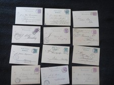 Deutsche reichspost ganzsachen gebraucht kaufen  Fehrbellin