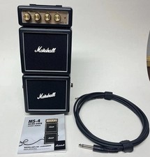 Marshall Double Stack Mini Micro AMP MS-4 alimentado por bateria e cabo de guitarra comprar usado  Enviando para Brazil