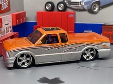 1994-2004 Chevy S-10 Custom Show Truck batido laranja/prata 1/64 comprar usado  Enviando para Brazil