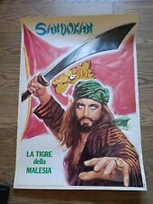 Manifesto pubblicitario sandok usato  Bologna