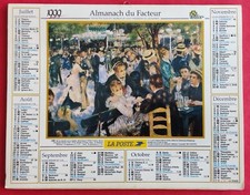 Calendrier almanach postes d'occasion  Le Portel