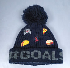 Chapéu gorro de inverno forrado de lã infantil lugar Pom toque #metas comida para jogos muito bom estado usado comprar usado  Enviando para Brazil