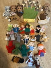 Bundle finger puppets for sale  WITNEY